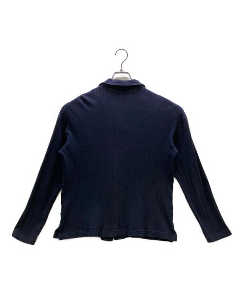 Yohji Yamamoto DURBAN A.A.R（ヨウジヤマモト ダーバン アール）Yohji Yamamoto DURBAN A.A.R (ヨウジヤマモト ダーバン アール) 長袖シャツ ネイビー サイズ:Lの古着・服飾アイテム
