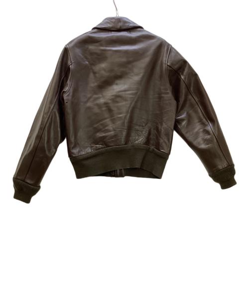 U.S.ARMY（ユーエスアーミー）U.S.ARMY (ユーエスアーミー) A-2 レプリカ ブラウン サイズ:36の古着・服飾アイテム