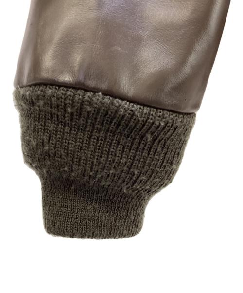 U.S.ARMY（ユーエスアーミー）U.S.ARMY (ユーエスアーミー) A-2 レプリカ ブラウン サイズ:36の古着・服飾アイテム