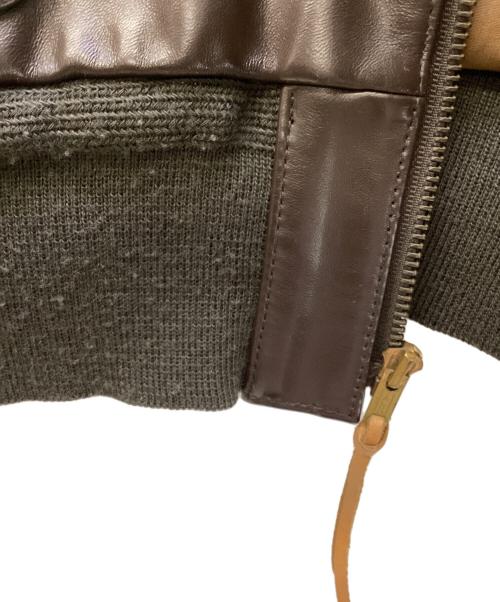 U.S.ARMY（ユーエスアーミー）U.S.ARMY (ユーエスアーミー) A-2 レプリカ ブラウン サイズ:36の古着・服飾アイテム