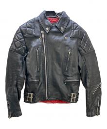 666（666）の古着「ライダースジャケット」｜ブラック