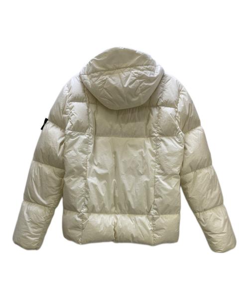 STONE ISLAND（ストーンアイランド）STONE ISLAND (ストーンアイランド) GARMENT DYED CRINKLE REPS NY DOWN ホワイト サイズ:Sの古着・服飾アイテム