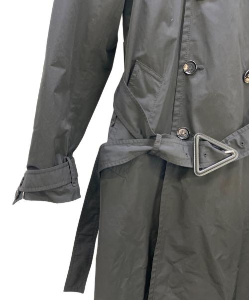 BOTTEGA VENETA（ボッテガベネタ）BOTTEGA VENETA (ボッテガベネタ) 21AW トレンチコート ブラック サイズ:46の古着・服飾アイテム