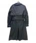 BOTTEGA VENETA (ボッテガベネタ) 21AW トレンチコート ブラック サイズ:46：70000円