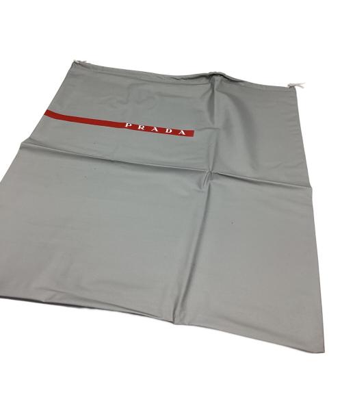 PRADA（プラダ）PRADA (プラダ) ハイカットスニーカー ブラック サイズ:７1/2の古着・服飾アイテム