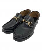 UNITED ARROWS×PARABOOTユナイテッドアローズ×パラブーツ）の古着「ビッドデッキローファー」｜ブラック