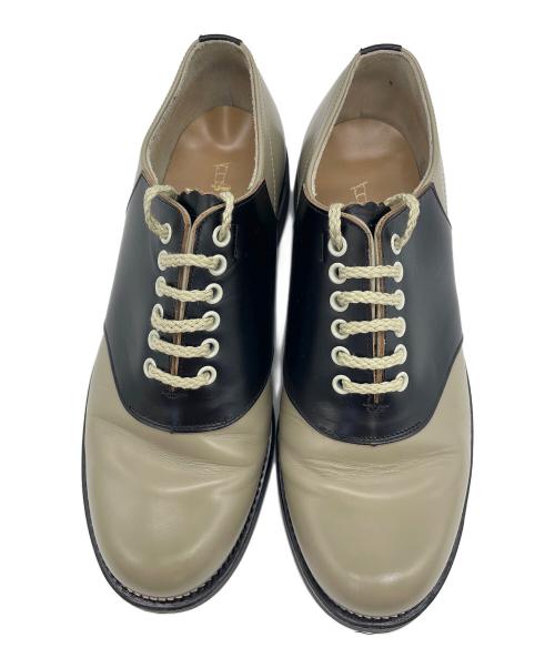 REGAL（リーガル）REGAL (リーガル) サドルシューズ ベージュ×ブラック サイズ:25の古着・服飾アイテム