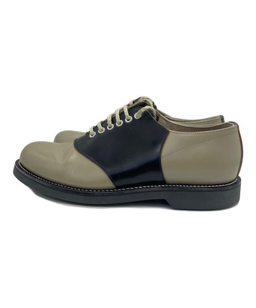 REGAL（リーガル）REGAL (リーガル) サドルシューズ ベージュ×ブラック サイズ:25の古着・服飾アイテム