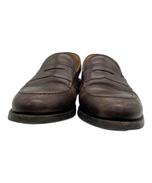 berwick（バーウィック）berwick (バーウィック) コインローファー ブラウン サイズ:7の古着・服飾アイテム