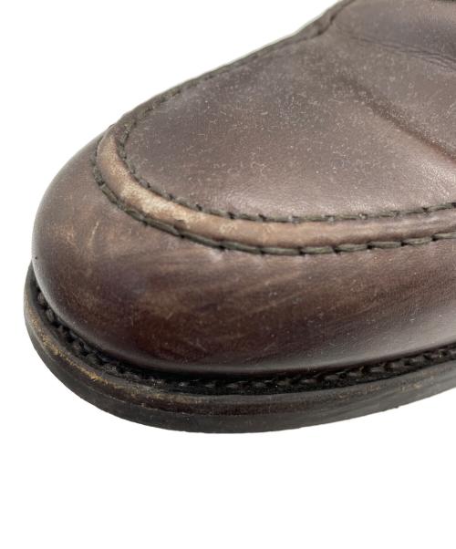 berwick（バーウィック）berwick (バーウィック) コインローファー ブラウン サイズ:7の古着・服飾アイテム