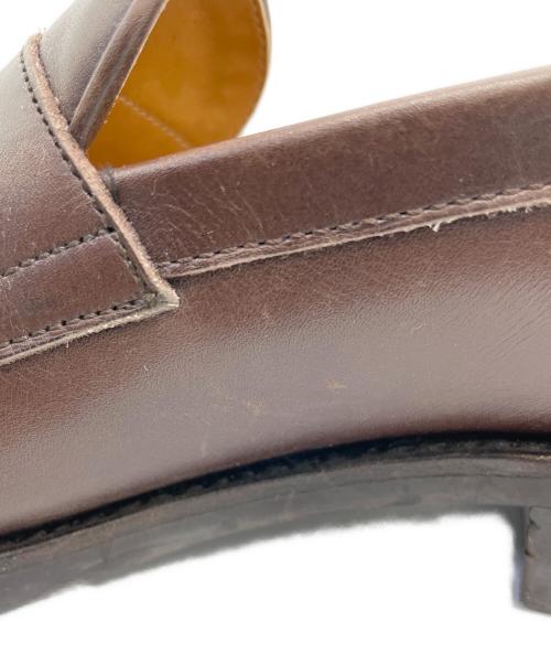 berwick（バーウィック）berwick (バーウィック) コインローファー ブラウン サイズ:7の古着・服飾アイテム