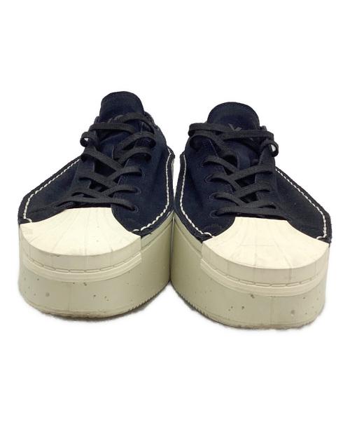 Y-3（ワイスリー）Y-3 (ワイスリー) adidas (アディダス) KYASU LO ブラック×ホワイト サイズ:27の古着・服飾アイテム