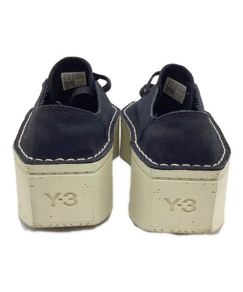 Y-3（ワイスリー）Y-3 (ワイスリー) adidas (アディダス) KYASU LO ブラック×ホワイト サイズ:27の古着・服飾アイテム