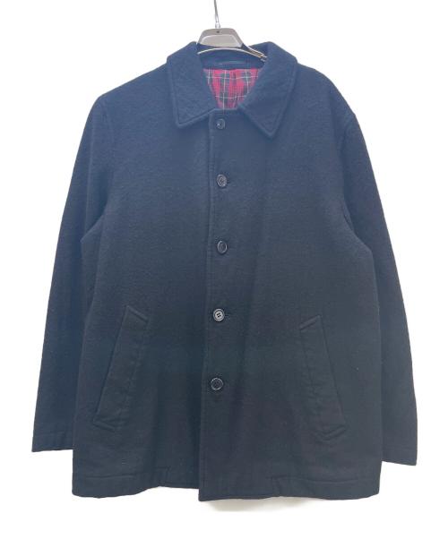 COMME des GARCONS HOMME PLUS（コムデギャルソンオムプリュス）COMME des GARCONS HOMME PLUS (コムデギャルソンオムプリュス) ウールジャケット ブラック サイズ:Mの古着・服飾アイテム