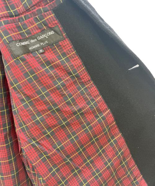 COMME des GARCONS HOMME PLUS（コムデギャルソンオムプリュス）COMME des GARCONS HOMME PLUS (コムデギャルソンオムプリュス) ウールジャケット ブラック サイズ:Mの古着・服飾アイテム