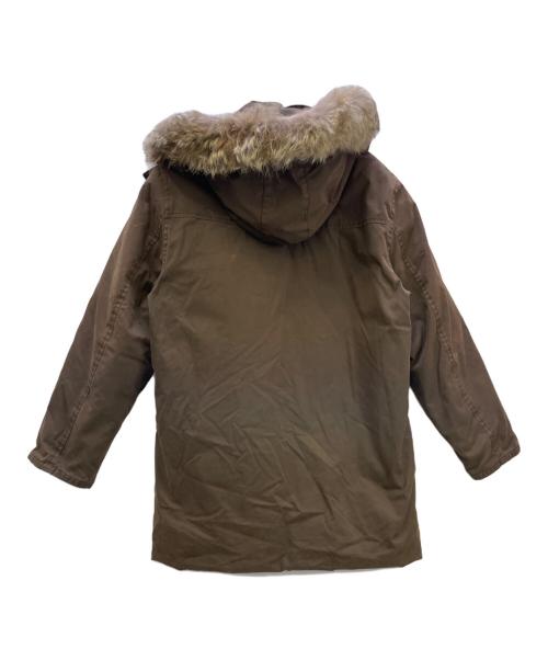 MONCLER（モンクレール）MONCLER (モンクレール) ダウンジャケット ブラウン サイズ:3の古着・服飾アイテム