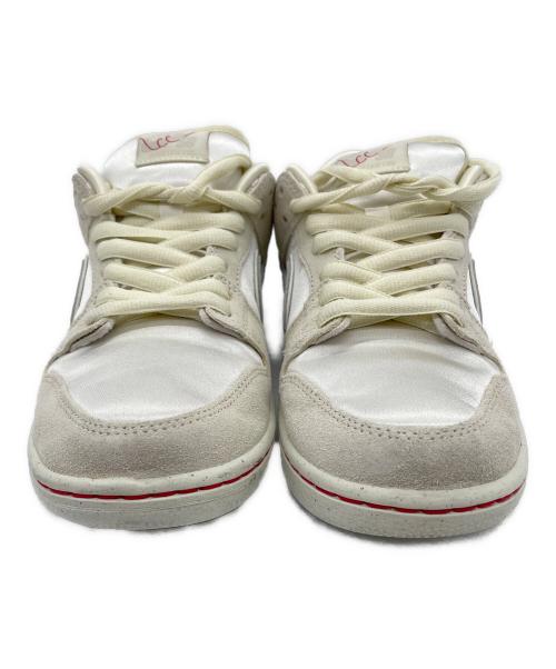 NIKE SB（ナイキエスビー）NIKE SB (ナイキエスビー) ローカットスニーカー Dunk Low PRM City of Love アイボリー×ホワイト サイズ:US8の古着・服飾アイテム