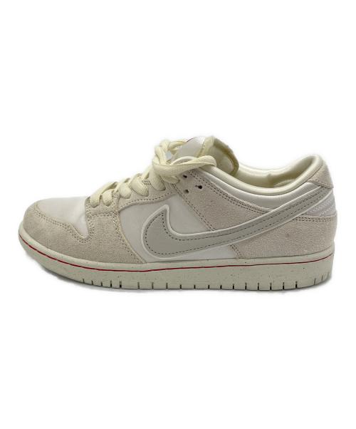 NIKE SB（ナイキエスビー）NIKE SB (ナイキエスビー) ローカットスニーカー Dunk Low PRM City of Love アイボリー×ホワイト サイズ:US8の古着・服飾アイテム