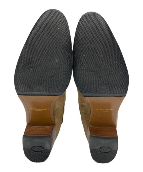 Saint Laurent Paris（サンローランパリ）Saint Laurent Paris (サンローランパリ) ワイアットジョッパーブーツ ブラウン サイズ:38 1/2の古着・服飾アイテム