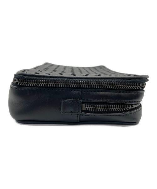 BOTTEGA VENETA（ボッテガベネタ）BOTTEGA VENETA (ボッテガベネタ) セカンドバッグ ブラックの古着・服飾アイテム