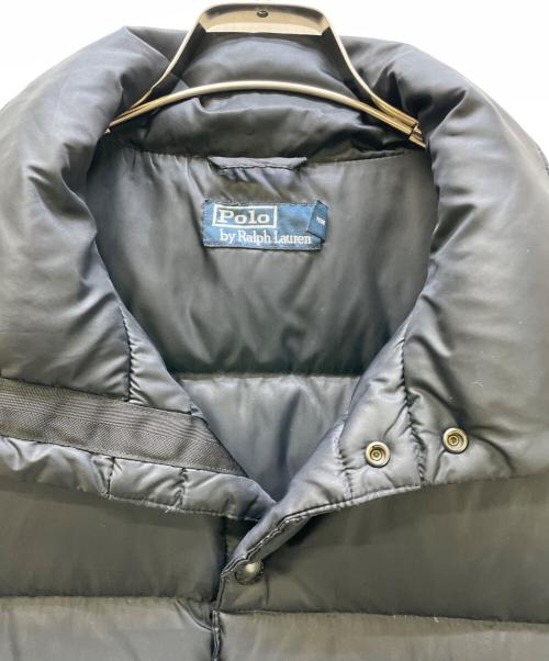 POLO RALPH LAUREN（ポロ・ラルフローレン）POLO RALPH LAUREN (ポロ・ラルフローレン) ダウンジャケット ブラック サイズ:Mの古着・服飾アイテム