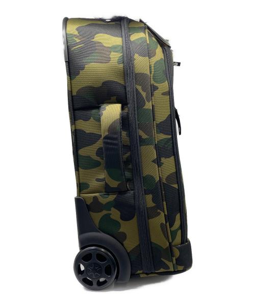A BATHING APE（ア ベイシング エイプ）A BATHING APE (ア ベイシング エイプ) キャリーバッグ グリーン 未使用品の古着・服飾アイテム