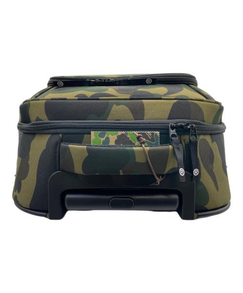 A BATHING APE（ア ベイシング エイプ）A BATHING APE (ア ベイシング エイプ) キャリーバッグ グリーン 未使用品の古着・服飾アイテム