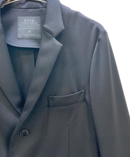 s'yte Yohji Yamamoto（サイト ヨウジヤマモト）s'yte yohji yamamoto (サイト ヨウジヤマモト) テーラードジャケット ブラック サイズ:3の古着・服飾アイテム