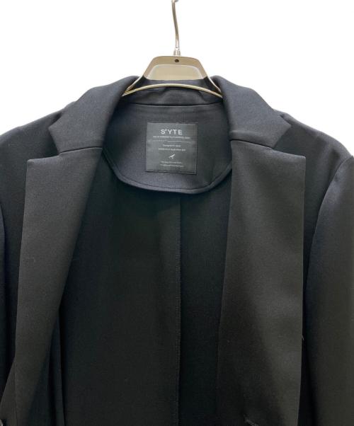 s'yte Yohji Yamamoto（サイト ヨウジヤマモト）s'yte yohji yamamoto (サイト ヨウジヤマモト) テーラードジャケット ブラック サイズ:3の古着・服飾アイテム