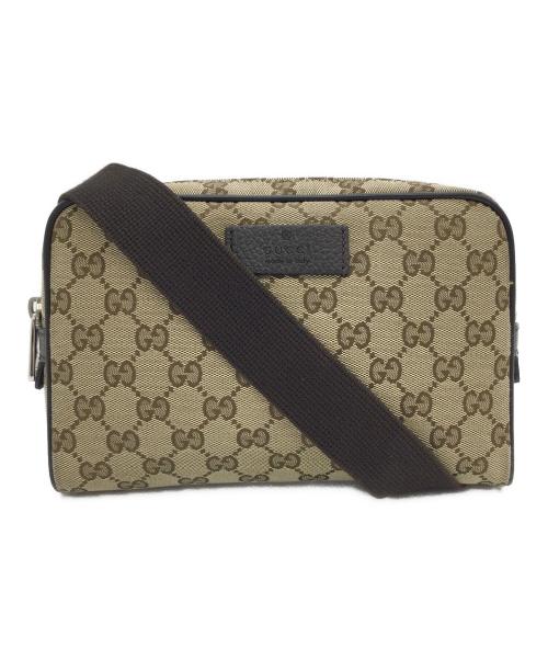 GUCCI（グッチ）GUCCI (グッチ) ウエストバッグ ベージュの古着・服飾アイテム