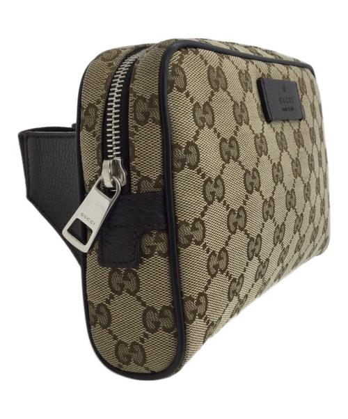 GUCCI（グッチ）GUCCI (グッチ) ウエストバッグ ベージュの古着・服飾アイテム