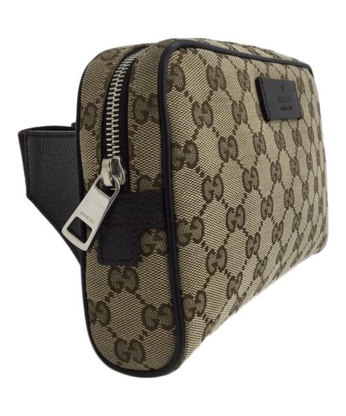 GUCCI（グッチ）GUCCI (グッチ) ウエストバッグ ベージュの古着・服飾アイテム