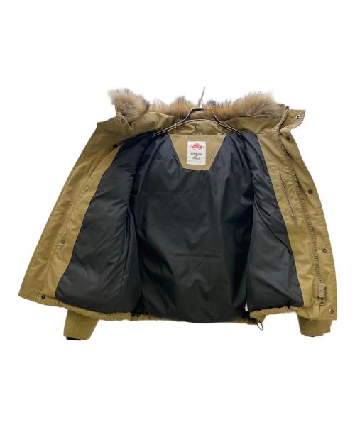 DANTON（ダントン）DANTON (ダントン) ポリエステルダウンジャケット カーキ サイズ:38の古着・服飾アイテム
