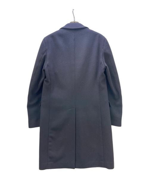 LARDINI（ラルディーニ）LARDINI (ラルディーニ) チェスターコート ブラック サイズ:46の古着・服飾アイテム