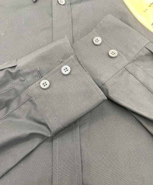 ALEXANDER McQUEEN（アレキサンダーマックイーン）ALEXANDER McQUEEN (アレキサンダーマックイーン) 長袖シャツ ブラック×ゴールド サイズ:15＋＋の古着・服飾アイテム