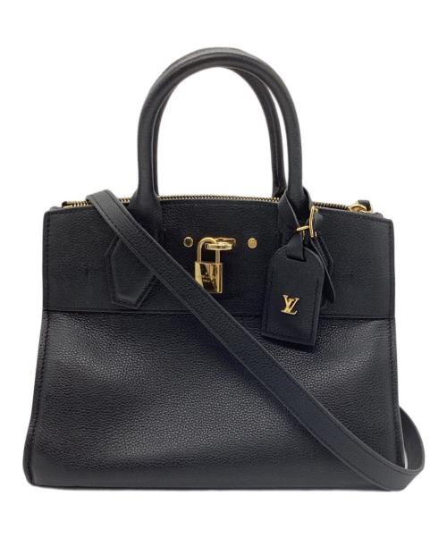 LOUIS VUITTON（ルイ ヴィトン）LOUIS VUITTON (ルイ ヴィトン) ハンドバッグ ブラックの古着・服飾アイテム