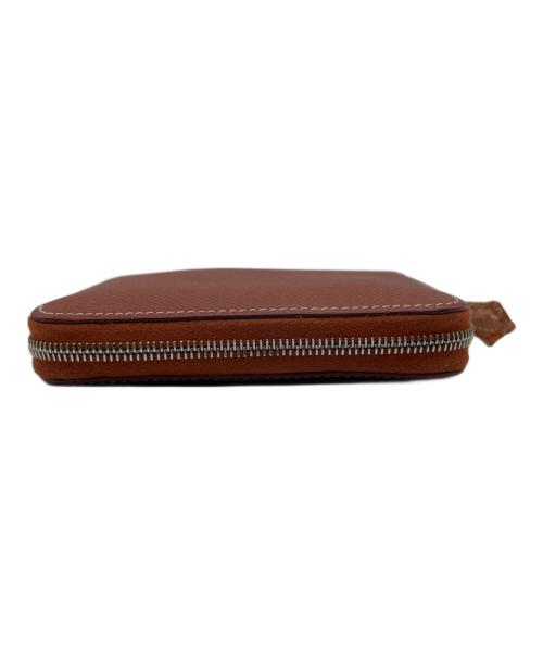 HERMES（エルメス）HERMES (エルメス) シルクインコンパクトウォレット ブラウンの古着・服飾アイテム