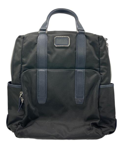 TUMI（トゥミ）TUMI (トゥミ) リュック ブラック×ブルーの古着・服飾アイテム