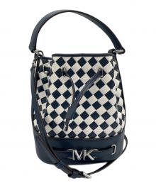 MICHAEL KORS（マイケル・コース）の古着「ショルダーバッグ」｜ホワイト×ブルー