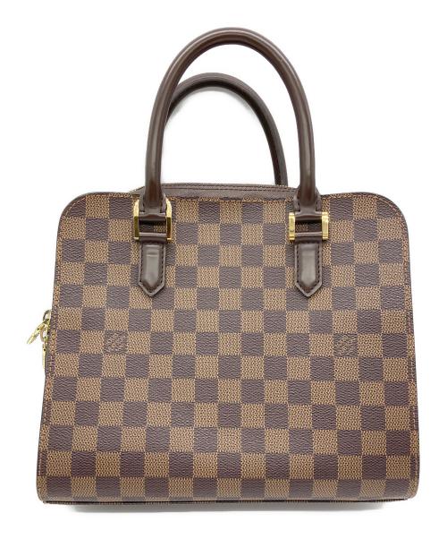 LOUIS VUITTON（ルイ ヴィトン）LOUIS VUITTON (ルイ ヴィトン) ハンドバッグ ダミエ トリアナ ブラウンの古着・服飾アイテム