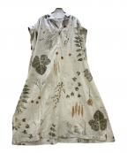 ASEEDONCLOUDアシードンクラウド）の古着「ノースリーブワンピース」｜ホワイト