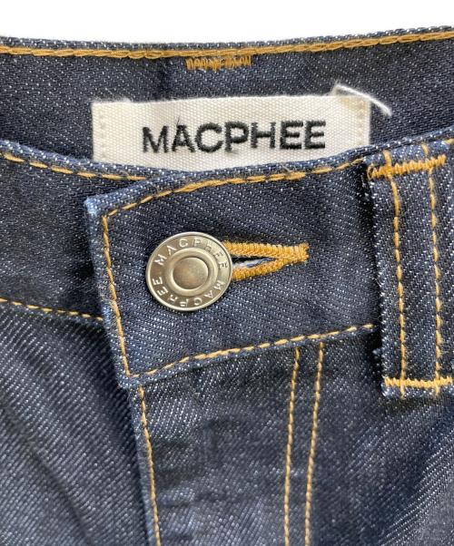 MACPHEE（マカフィー）MACPHEE (マカフィー) デニムパンツ インディゴ サイズ:36の古着・服飾アイテム