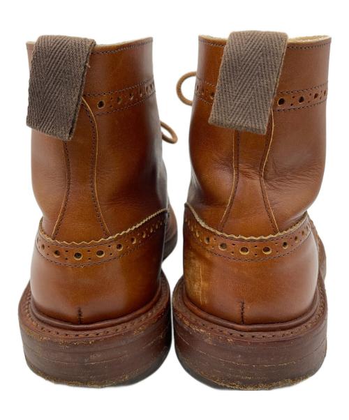 Tricker's（トリッカーズ）Tricker's (トリッカーズ) ウィングチップブーツ ブラウン サイズ:8.5の古着・服飾アイテム