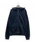 PRADA（プラダ）の古着「ナイロン切替ジップパーカー」｜ネイビー
