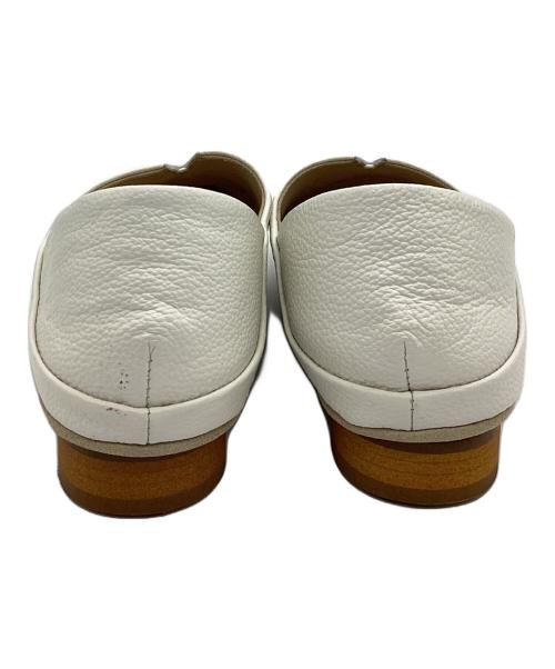 卑弥呼（ヒミコ）卑弥呼 (ヒミコ) ソフトフラットシューズ ホワイト サイズ:23の古着・服飾アイテム