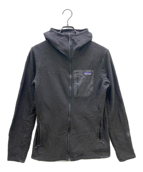 Patagonia（パタゴニア）Patagonia (パタゴニア) R1 エア・フルジップ・フーディ ブラック サイズ:Mの古着・服飾アイテム