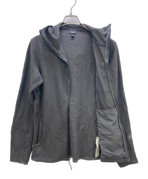 Patagonia（パタゴニア）Patagonia (パタゴニア) R1 エア・フルジップ・フーディ ブラック サイズ:Mの古着・服飾アイテム