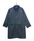Barbourバブアー）の古着「NEW BURGHLEY JACKET 2LAYER」｜ネイビー