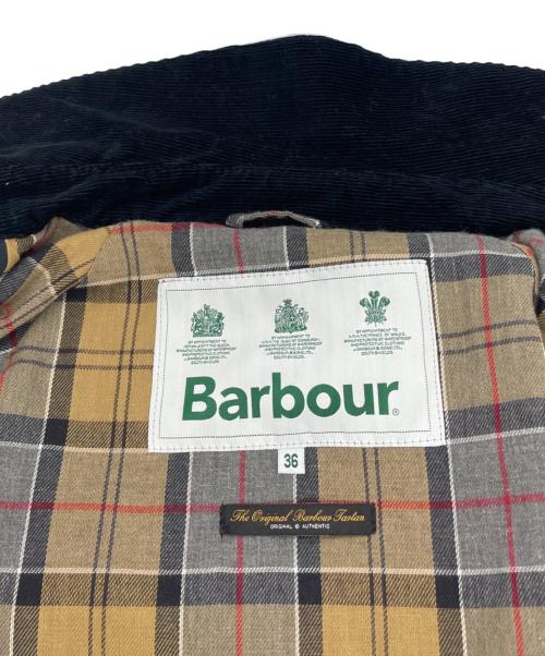 Barbour（バブアー）Barbour (バブアー) NEW BURGHLEY JACKET 2LAYER ネイビー サイズ:36の古着・服飾アイテム