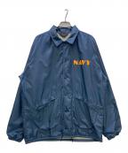 Bodies by WAREHOUSEボーディーズバイウェアハウス）の古着「コーチジャケット」｜ブルー